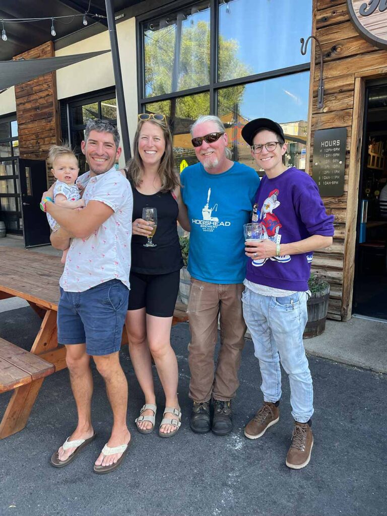 hogshead brewery head brewer and owner rob bell and primitive beer co0founders lisa and brandon bold best breweries denver