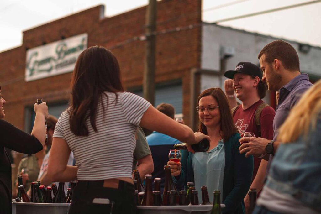 green bench brewing company foeder for thought beer festival