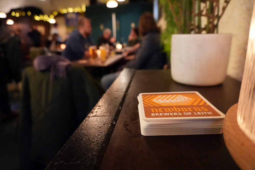 newbarns taproom coasters