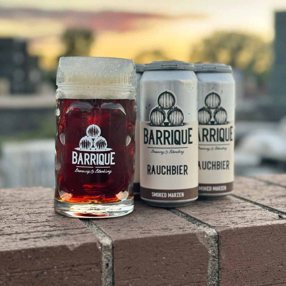 barrique brewing and blending rauchbier smoked beer