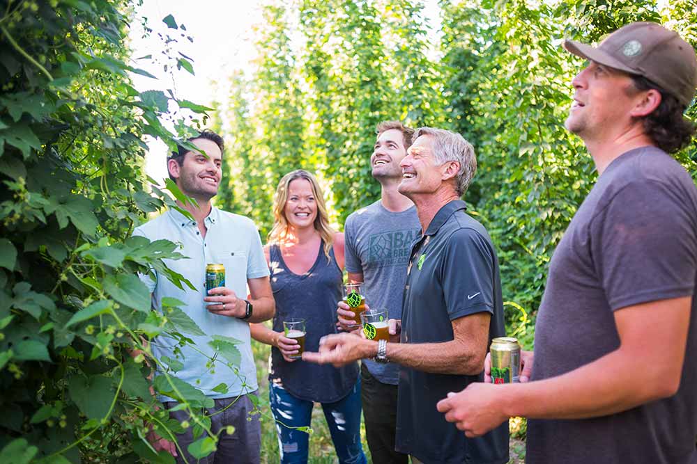 bale breaker brewing company co-founders meghann quinn, kevin quinn, and smitty quinn