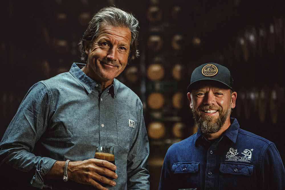 firestone walker brewing company brewing company brewmaster's collective 2025 co-founder david walker and brewmaster matt brynildson