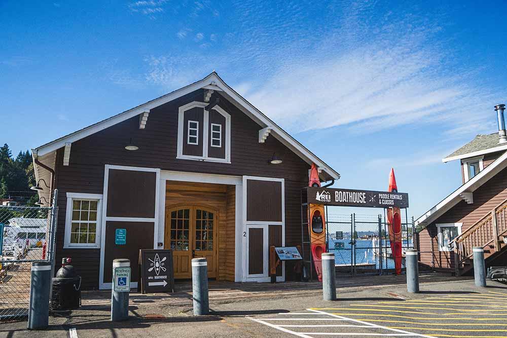 rei co-op boat house meydenbauer bay park bellevue