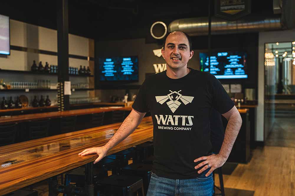 watts brewing company founder evan watts bellevue