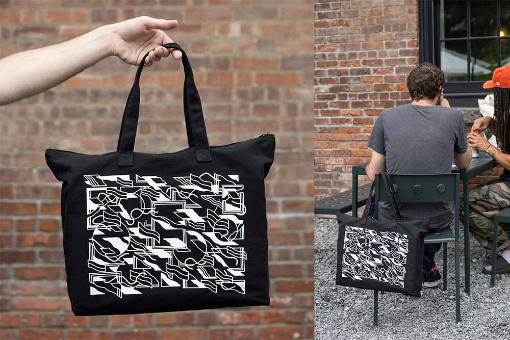 hudson valley brewery mirrorshield tote 