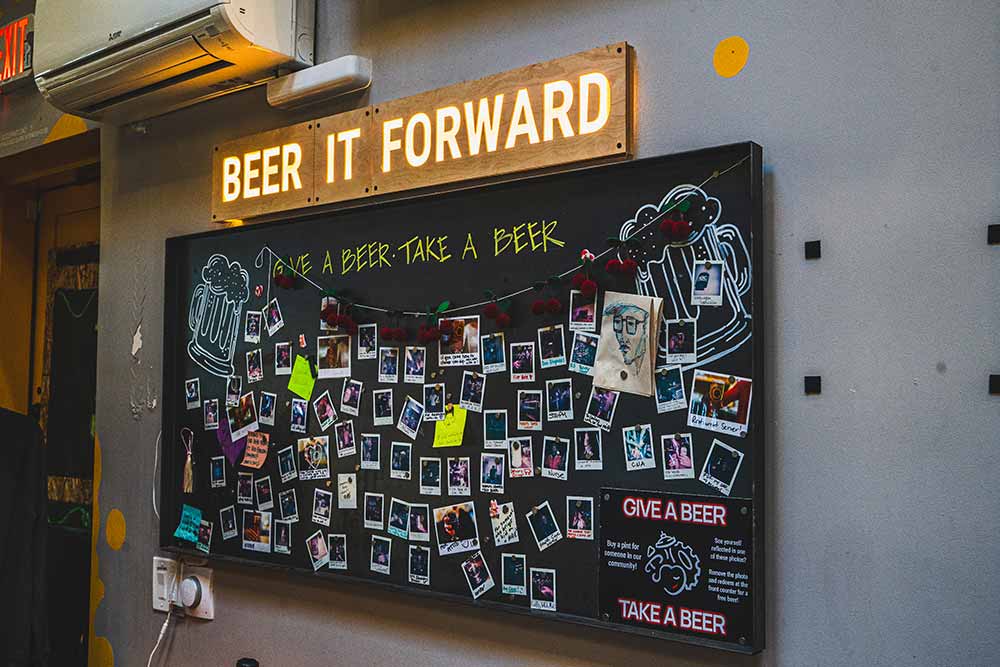 metier brewing company beer it forward