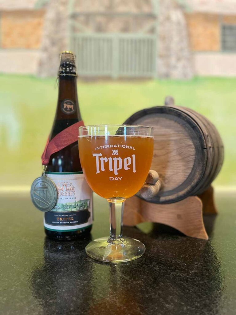 brewery ardennes bourbon barrel aged tripel international tripel day