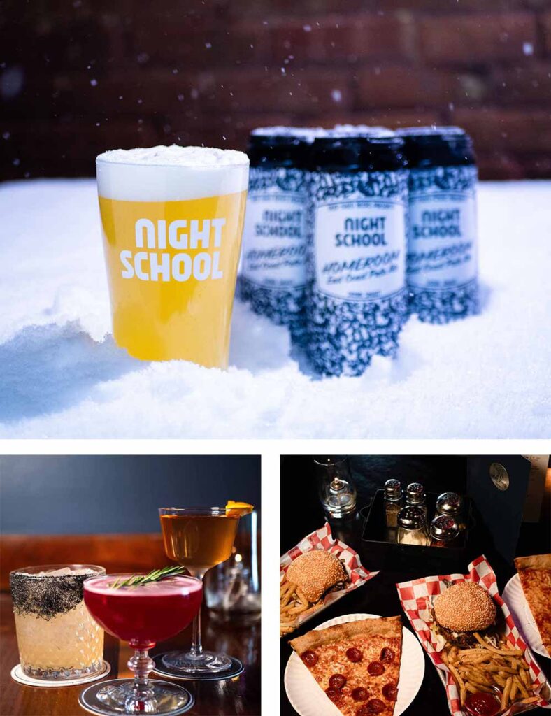 deep fried beers / night school