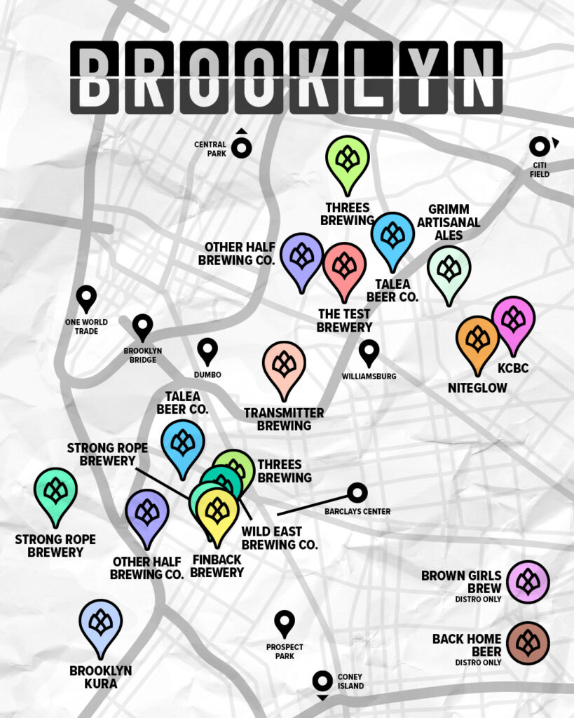 hop culture map guide brooklyn best breweries