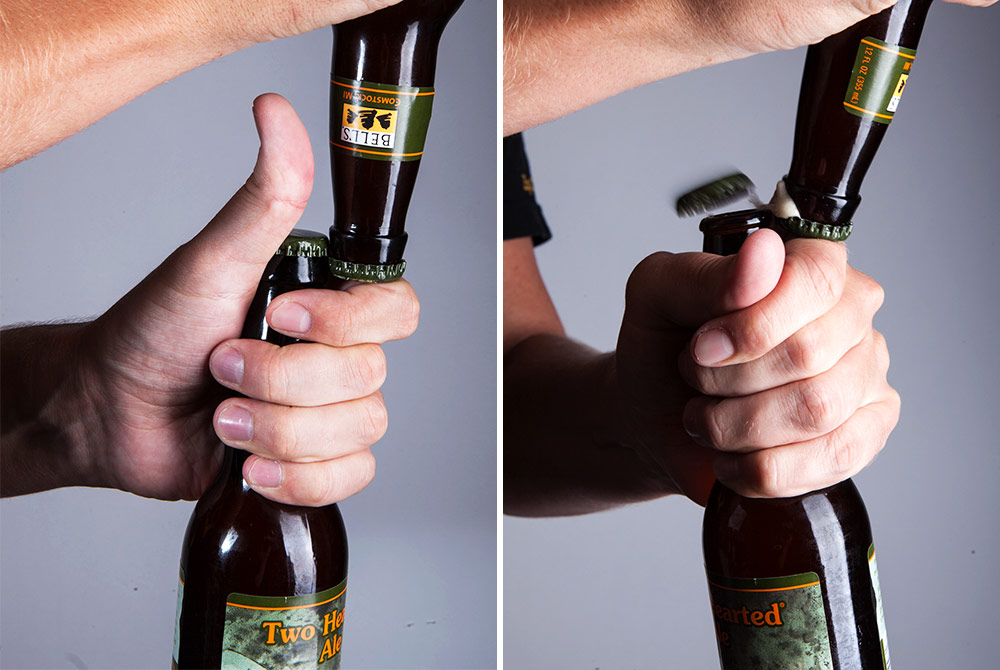 How to Open a Beer Bottle without an Opener 