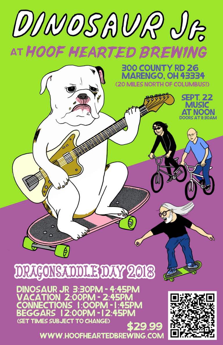 Hoof Hearted Brings Dinosaur Jr. to Second Annual Dragonsaddle Day