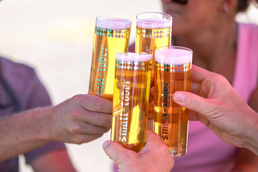 New York Buffalo Brewfest Beer Tasting Glasses Small Pilsner