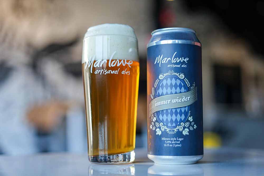 marlowe artisanal ales immer wieder märzen oktoberfest