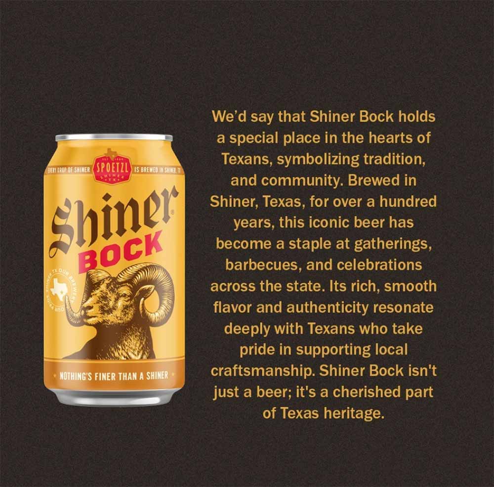 the spoetzl brewery shiner bock