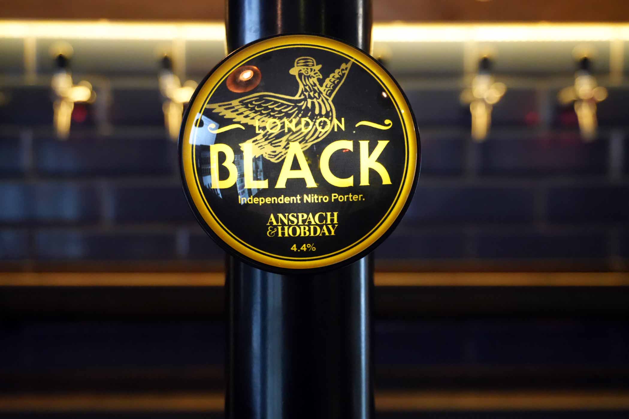 anspach & hobday london black nitro porter tap