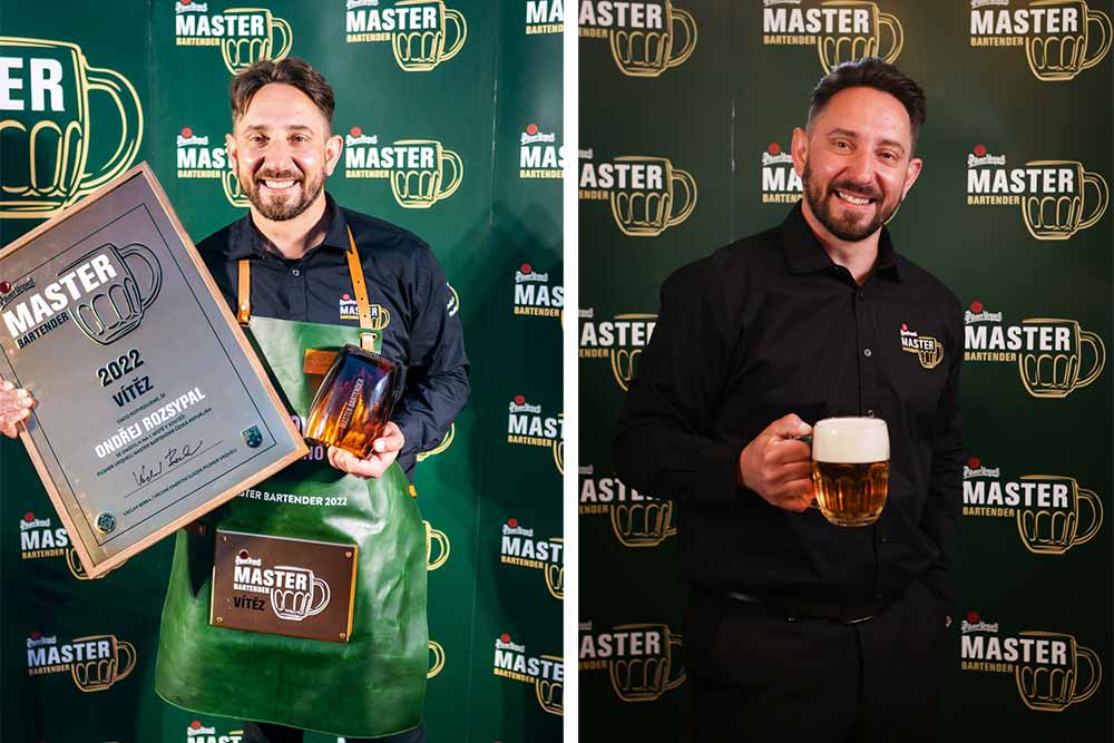 lukr head tapster ondrej rozsypal winner pilsner urquell master bartender competition czech republic