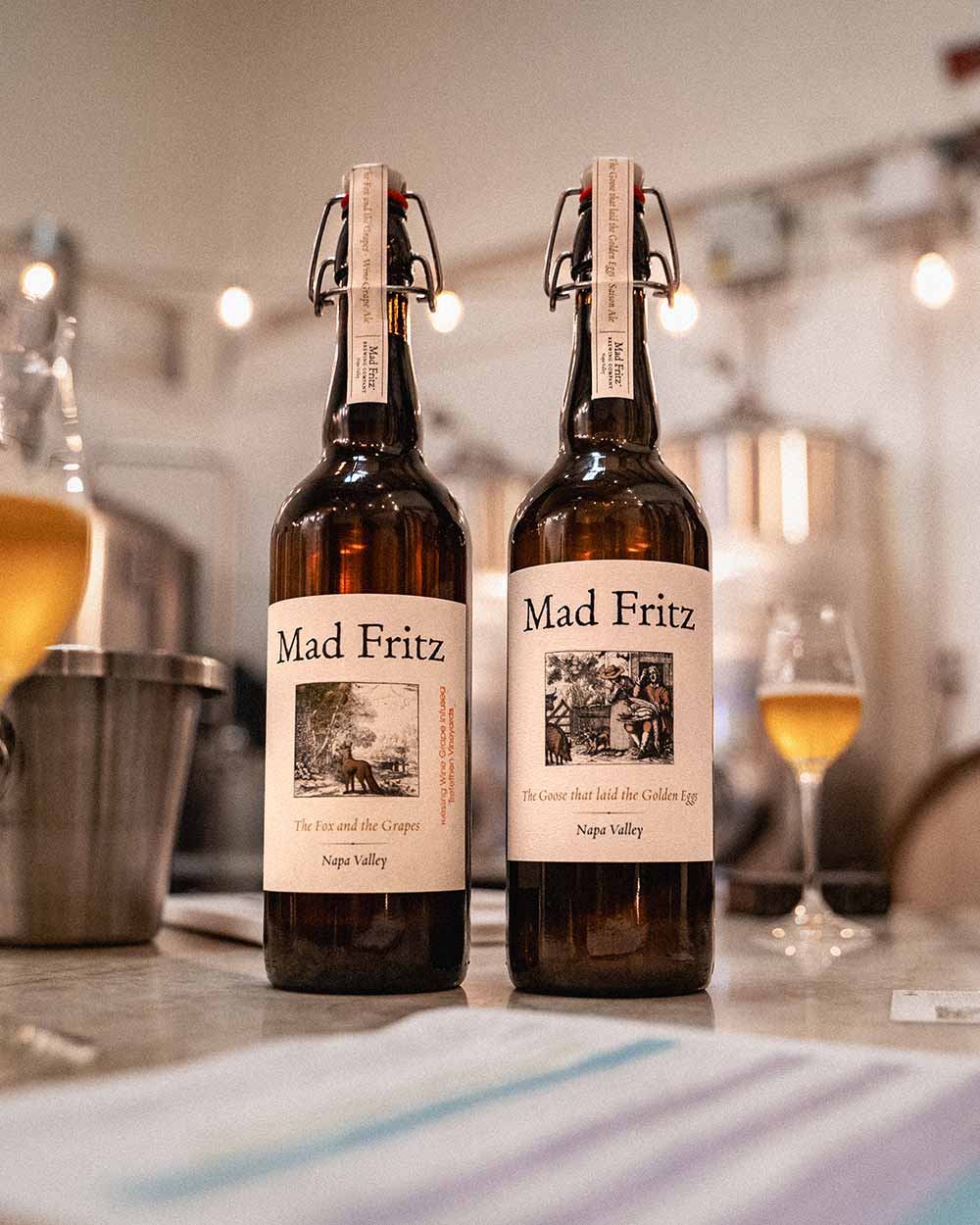 mad fritz brewing the fox and the grapes and the goose that laid the golden egg