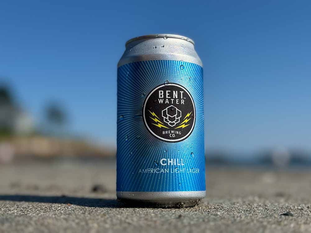 bent water brewing co chill american lager