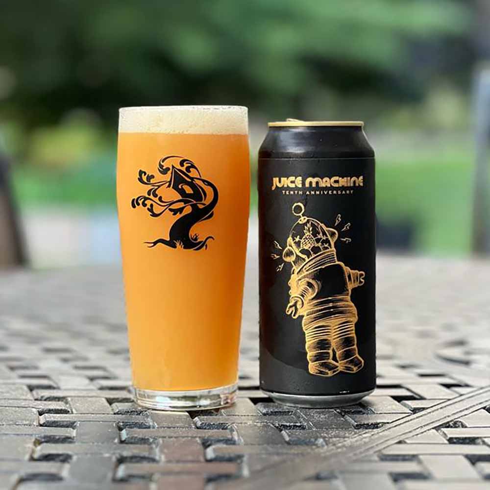 tree house brewing company juice machine 10th anniversary