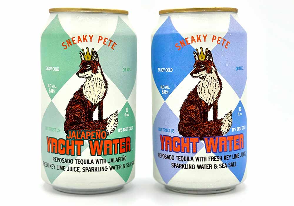 sneaky pete yacht water and jalapeno yacht water