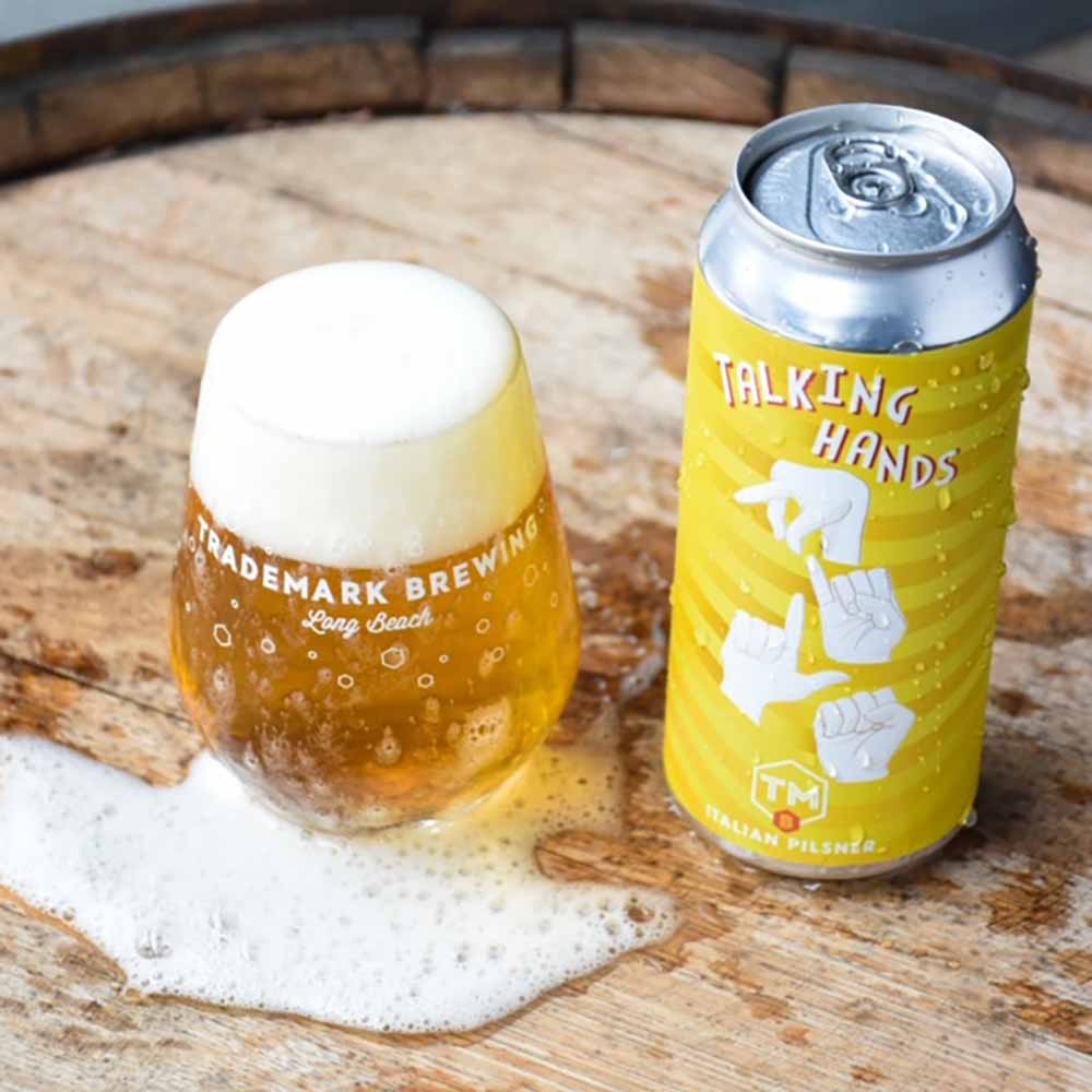 trademark brewing talking hands italian pilsner