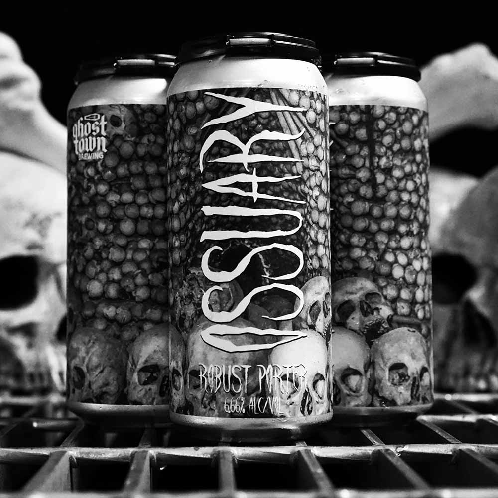 ghost town brewing ossuary porter